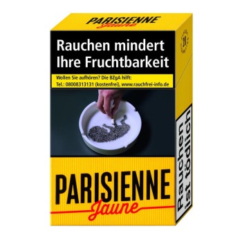 Parisienne Jaune Zigaretten